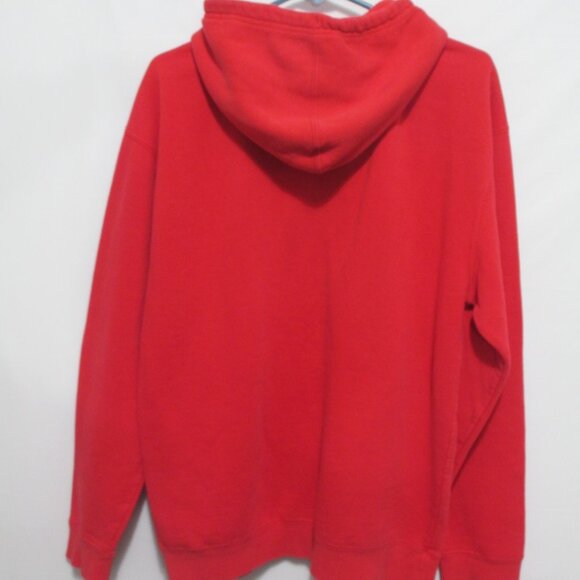 OHIO STATE BUCKEYES PULLOVER HOODIE SWEATSHIRT RED MENS M / WOMENS L - Picture 3 of 8